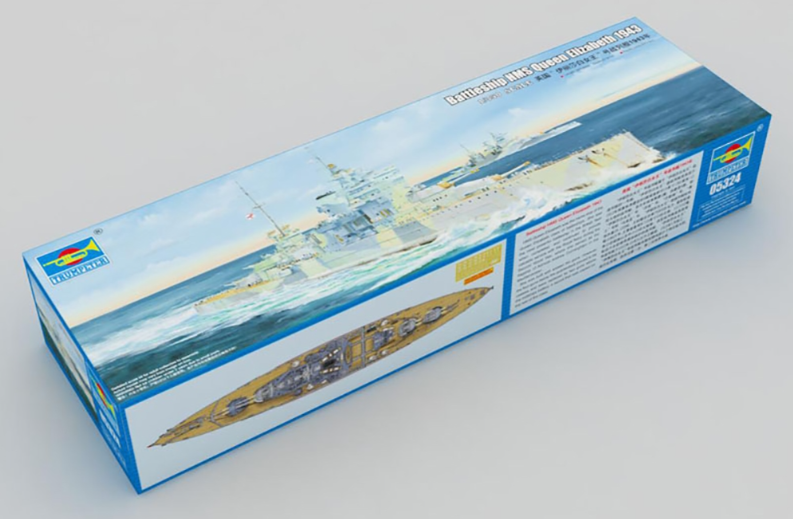 HMS Queen Elizabeth 1943 Model Kit