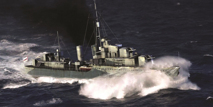 HMS Eskimo Destroyer 1941 Model Kit