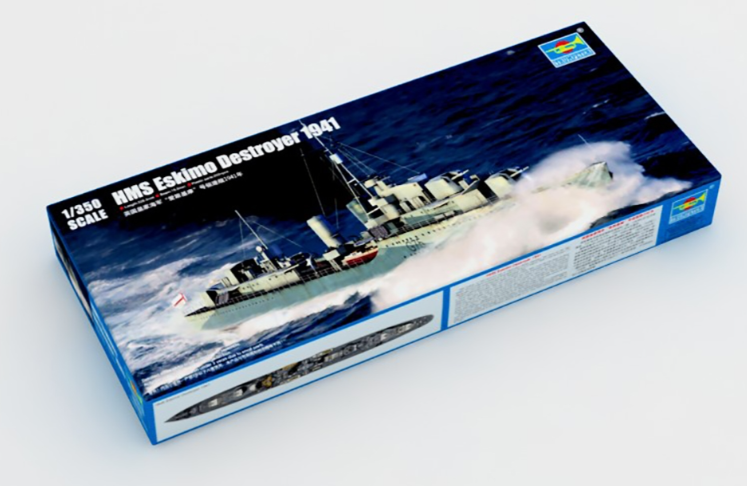 HMS Eskimo Destroyer 1941 Model Kit