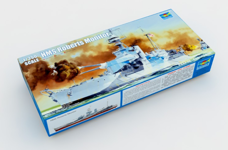 HMS Roberts Monitor Model Kit