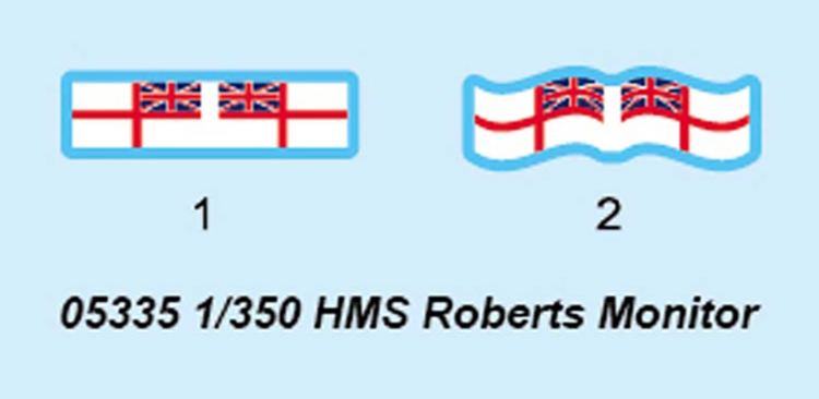 HMS Roberts Monitor Model Kit