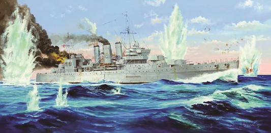 HMS Cornwall Model Kit