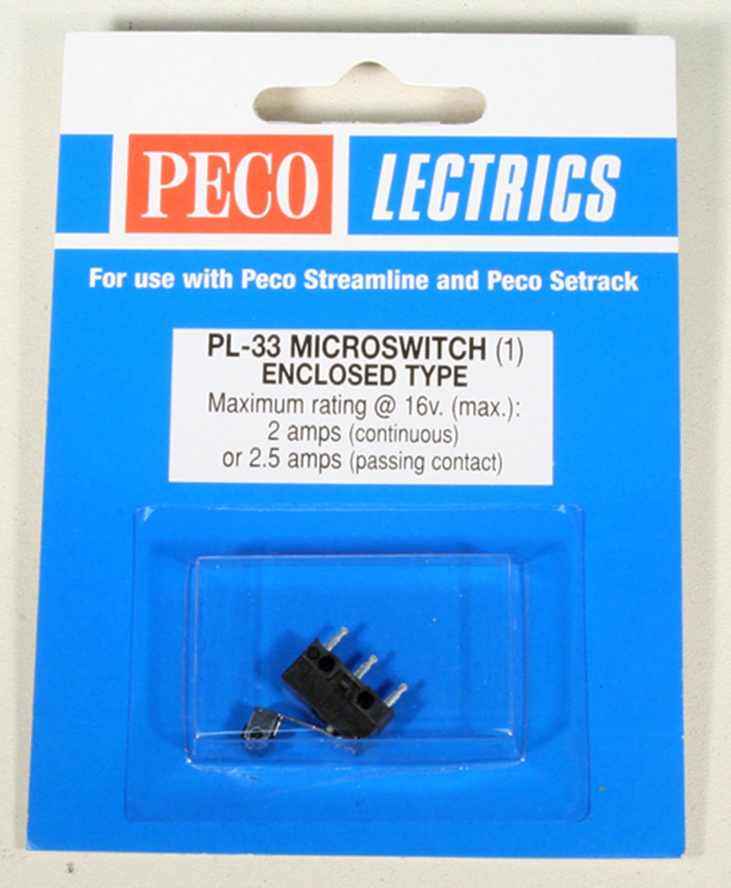 PL33 Microswitch for point