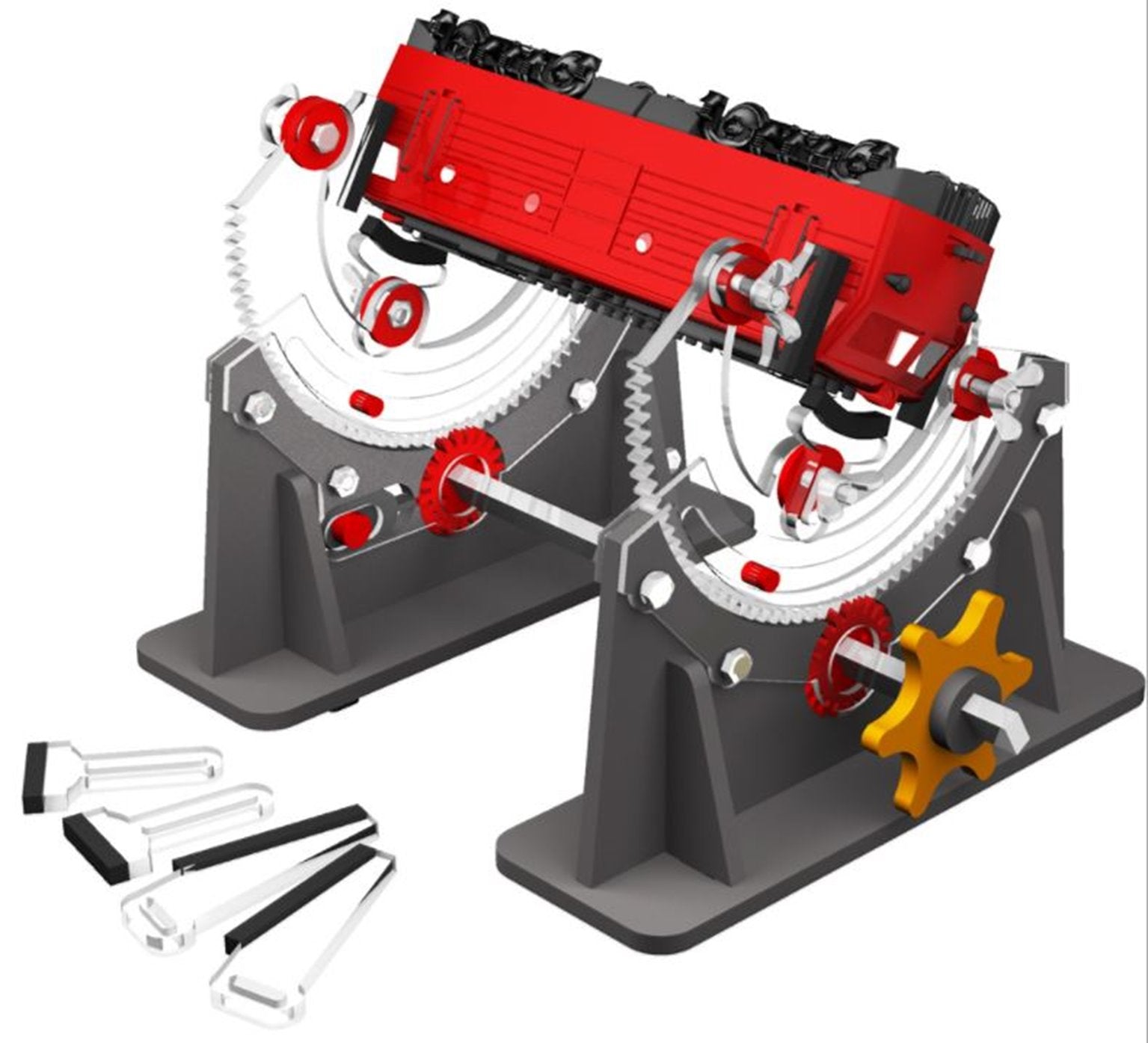 Multi Angle Rotating Loco Cradle