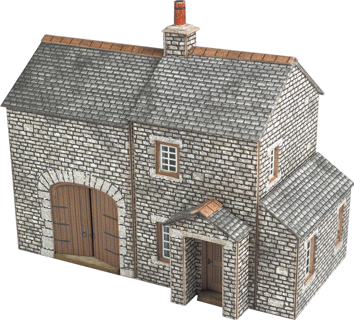 PN159 N SCALE CROFTER’S COTTAGE BUILDING KIT