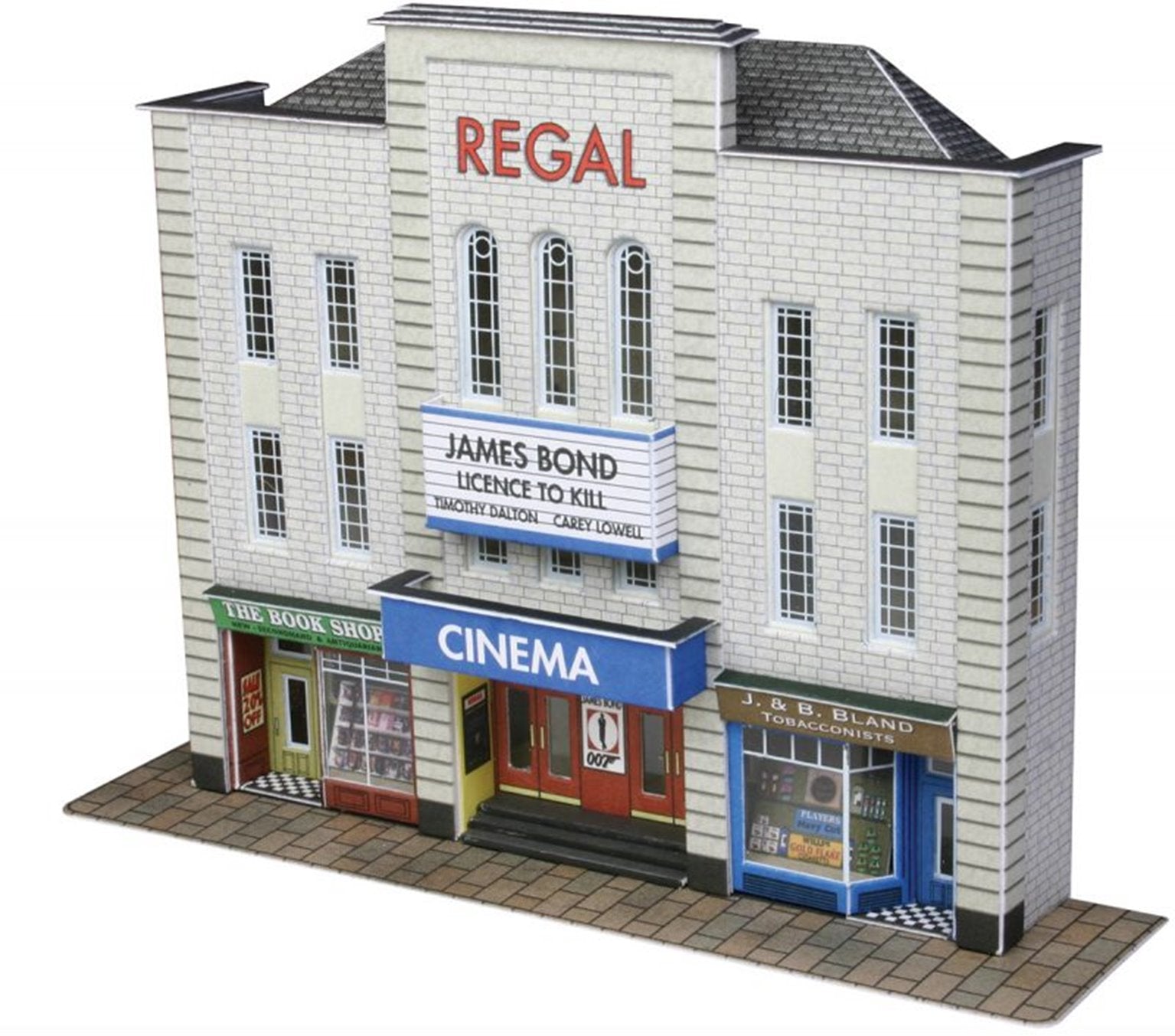 Low Relief Cinema and Shops