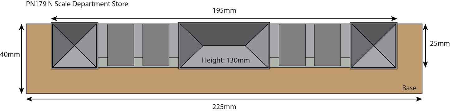 Low Relief Department Store Kit