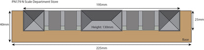 Low Relief Department Store Kit