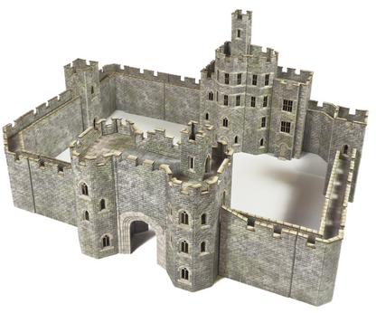 N Gauge Castle Curtain Walls kit