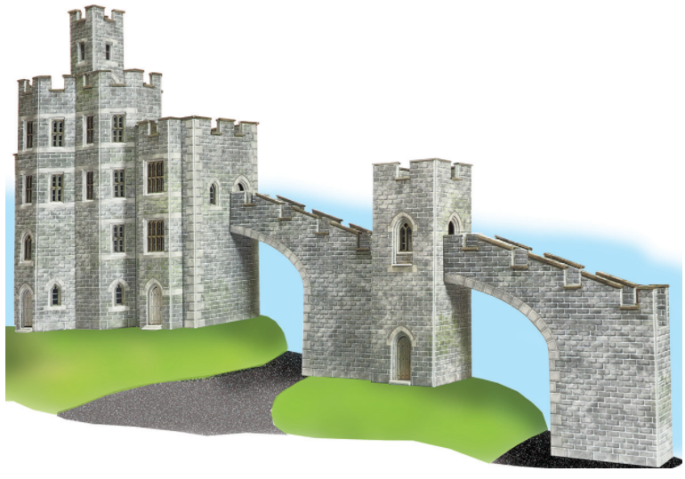 Castle Wall Bridge Kit