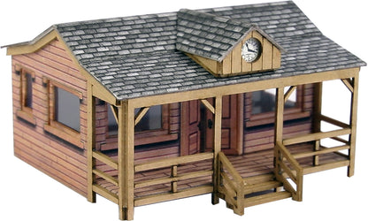 PN821 N Scale Wooden Pavilion Kit