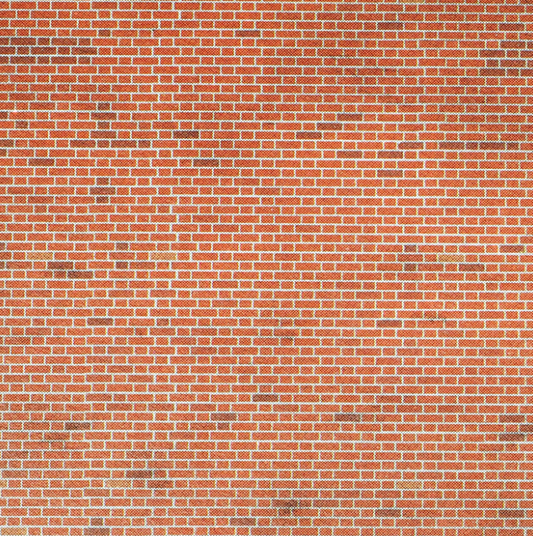 PN900 N Scale Red Brick Sheets