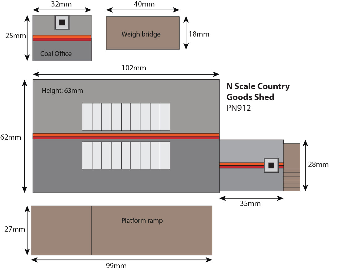 Country Goods Shed Kit