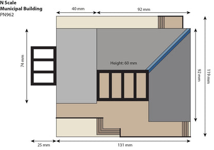 MUNICIPAL BUILDING Building Kit