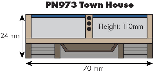 Low Relief Town House Kit