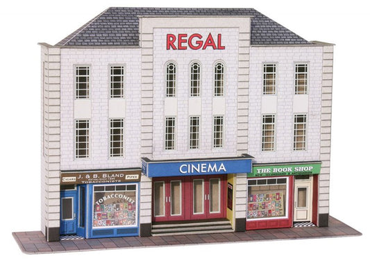 Low Relief Cinema and shops