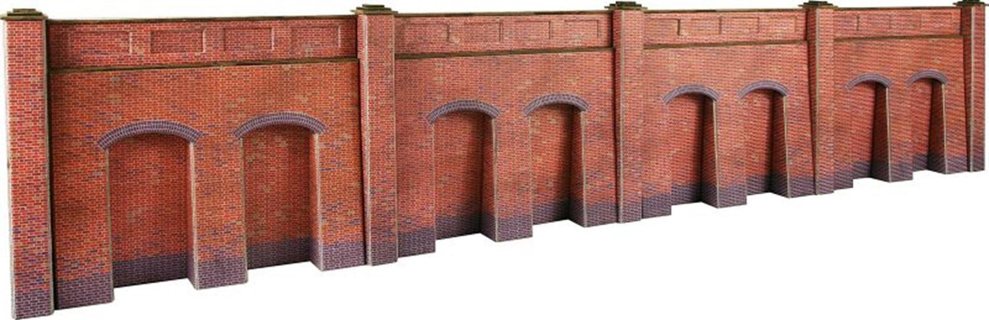 Retaining Wall in Red Brick