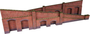 Metcalfe Tapered Retaining Walls - Brick Style OO/HO