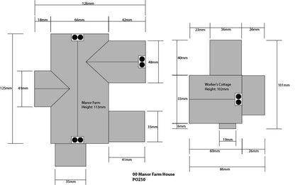 Manor Farm House Building Kit