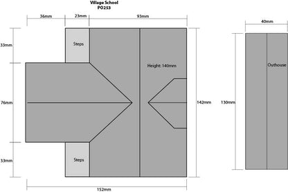 Village School Buildings Kit