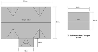 Railway Workers Cottages Kit