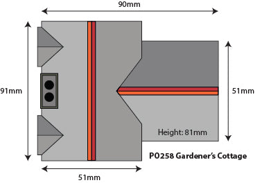 PO258 Gardener's Cottage Building Kit