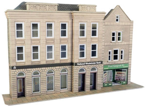 Low Relief Bank and Shops