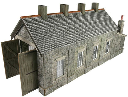 Single Track Engine Shed-Stone