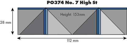 Low Relief No. 7 High Street Shop Front Kit