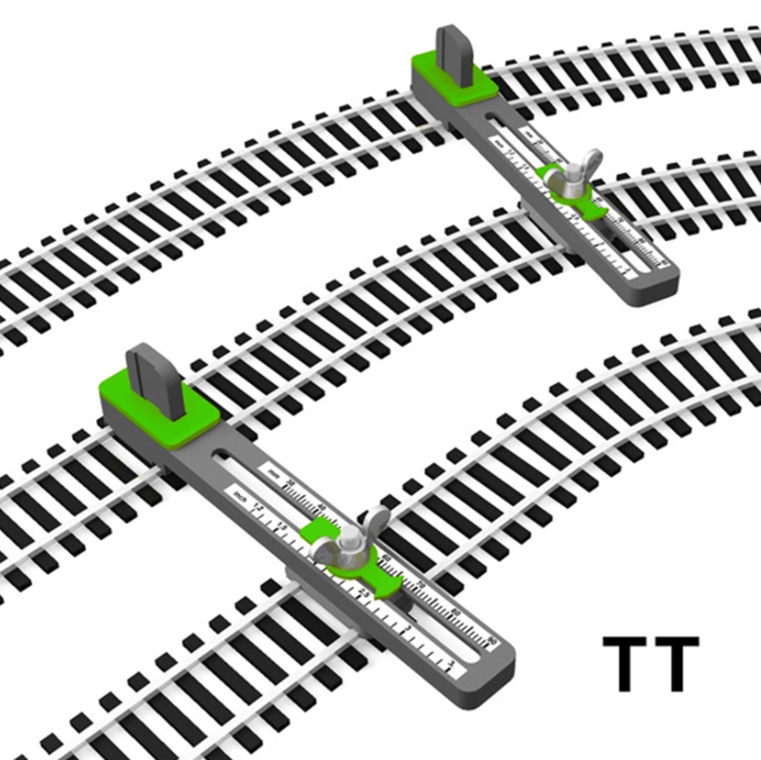 TT Scale Adjustable Parallel Track Tool