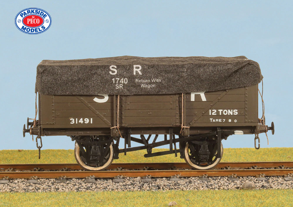 Parkside Dundas PS94 SR 3 Wagons Tarps