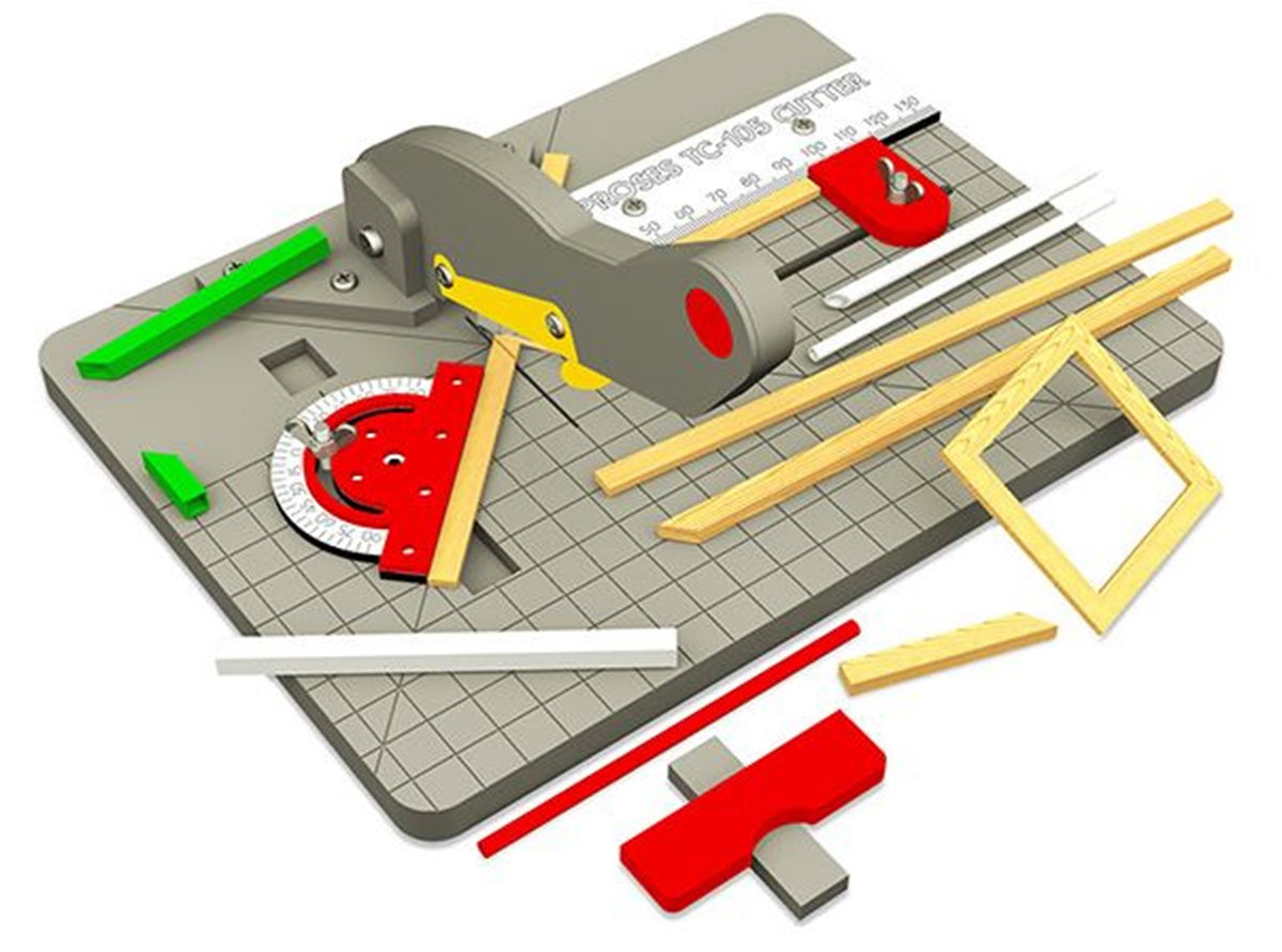 Modeling Rod Cutter Proses PTC-105 Timber & Rod Cutter for Model Makers – Rails