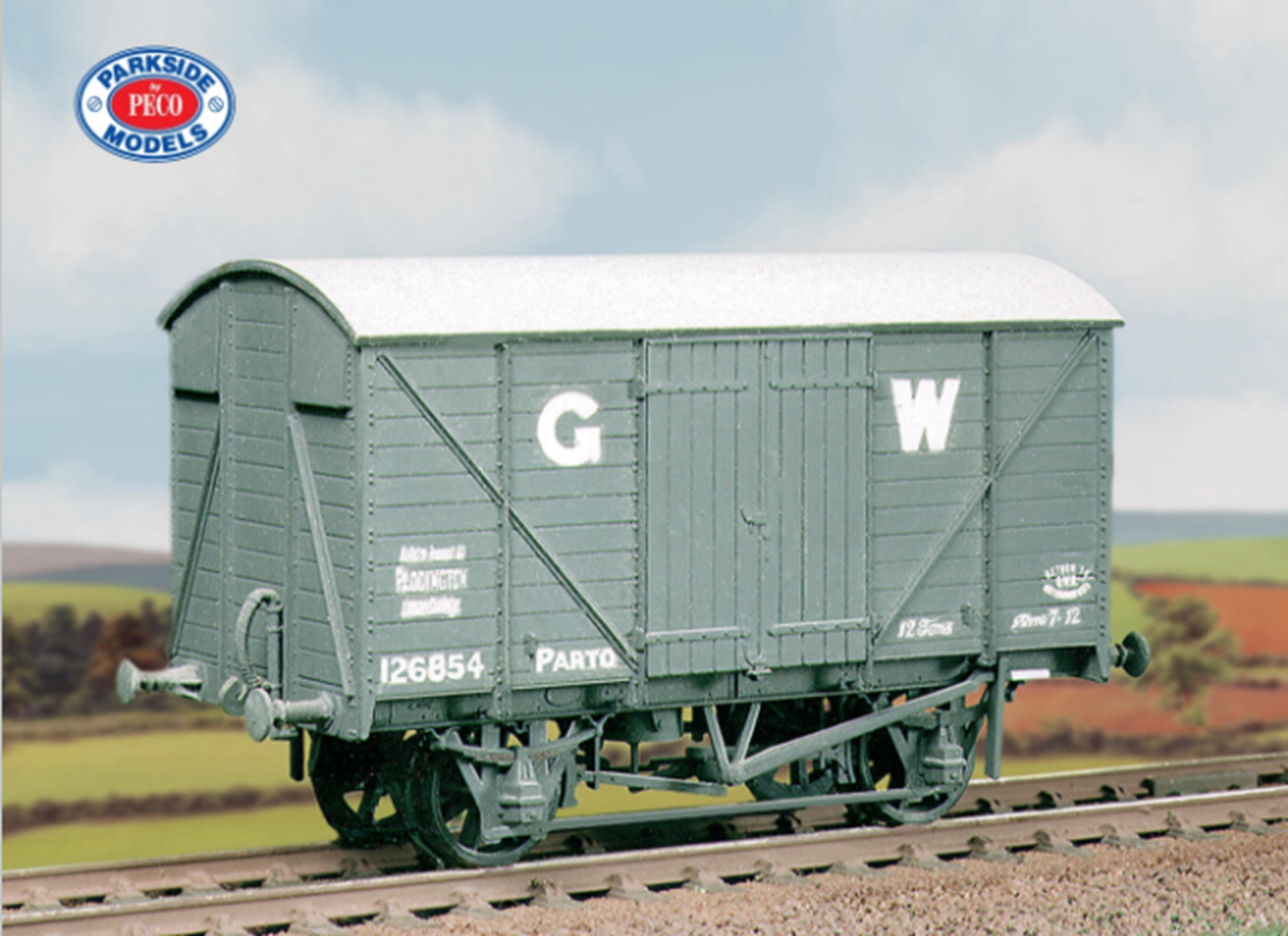 GWR 12 ton Box Van (M/W) Wagon Kit