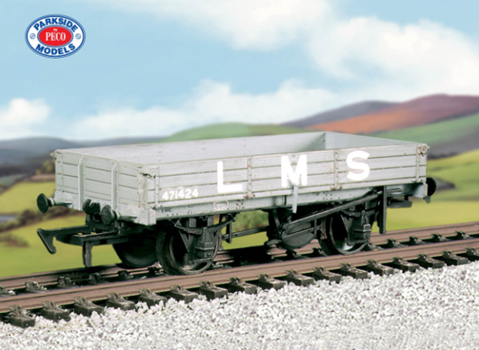 LMS 3 plank Open Wagon (M/W)