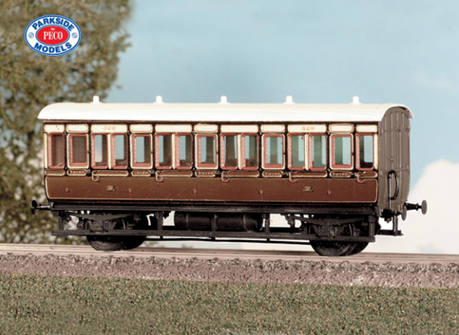 GWR 4 Wheel All Third Coach Kit