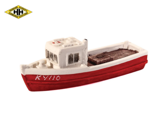 Harburn Hamlet HN650 Fishing Boat red/white