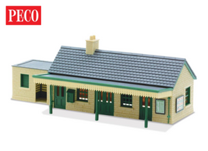 LK13 Lineside Kit - Country Station Building, stone type