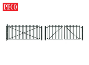 Peco LK-742 GWR Spear Fencing, Ramp panels, gates and posts