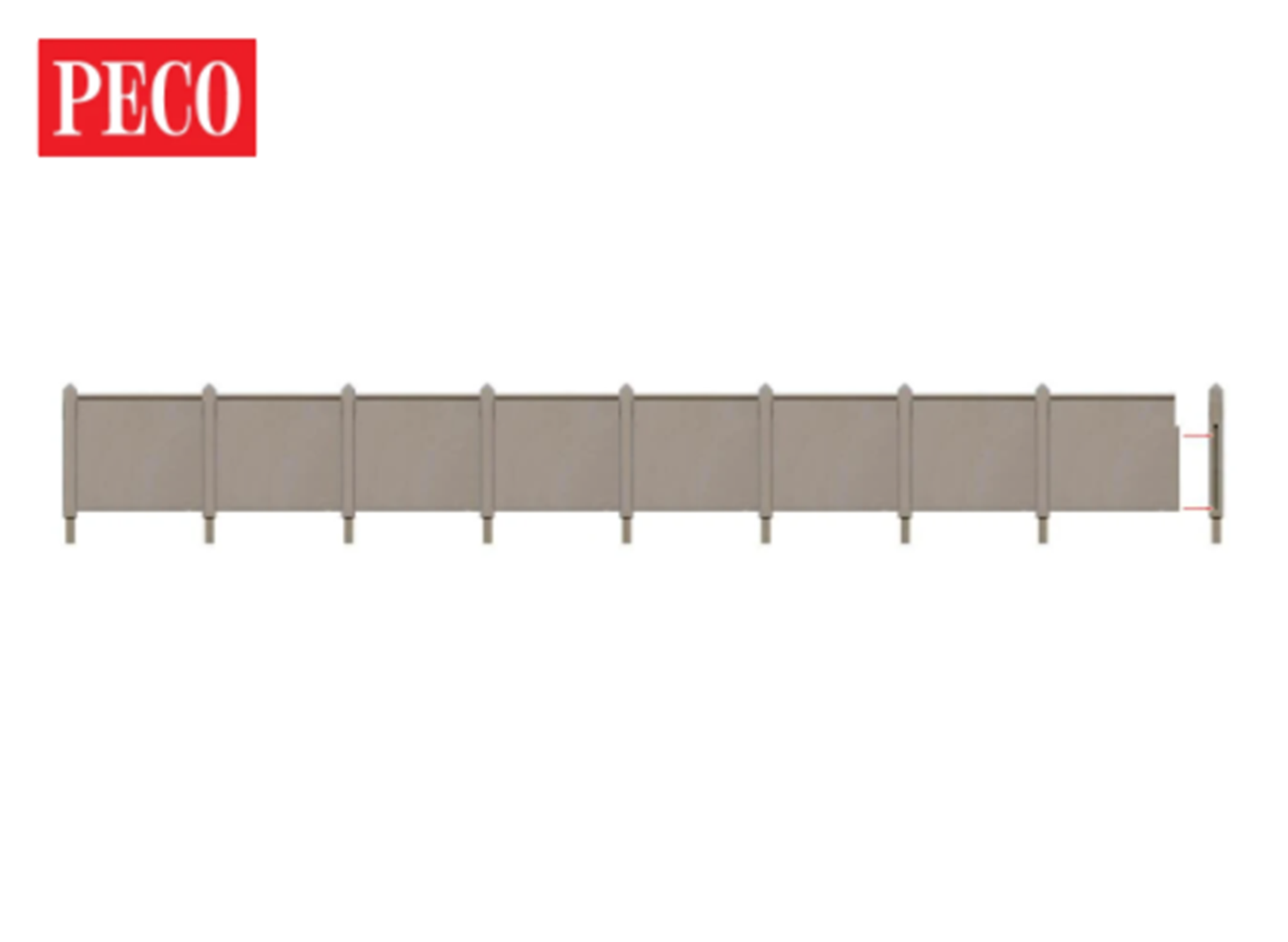 Peco LK-744 Concrete Fencing