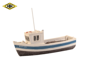 Small Fishing Boat, wheelhouse forward (colours vary)