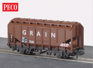 Brown Grain Wagon