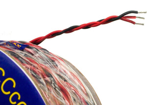 Solenoid Connection Wire 3-Plait Red/Black/Red