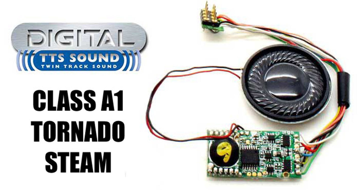 Pre-Owned TTS Digital Sound Chip (8pin) with Class A1 Tornado Steam Sounds