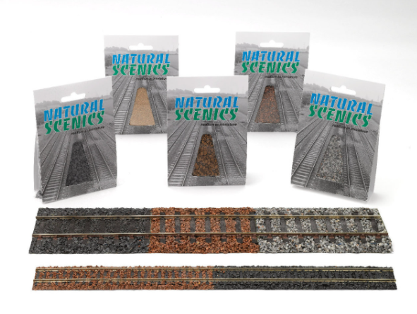 Dark Grey Ballast N Gauge Large Pack