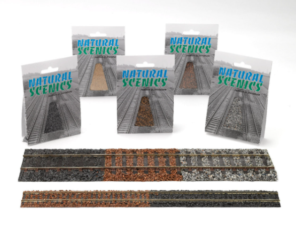 Mixed Grey Brown Ballast N Gauge Small Pack