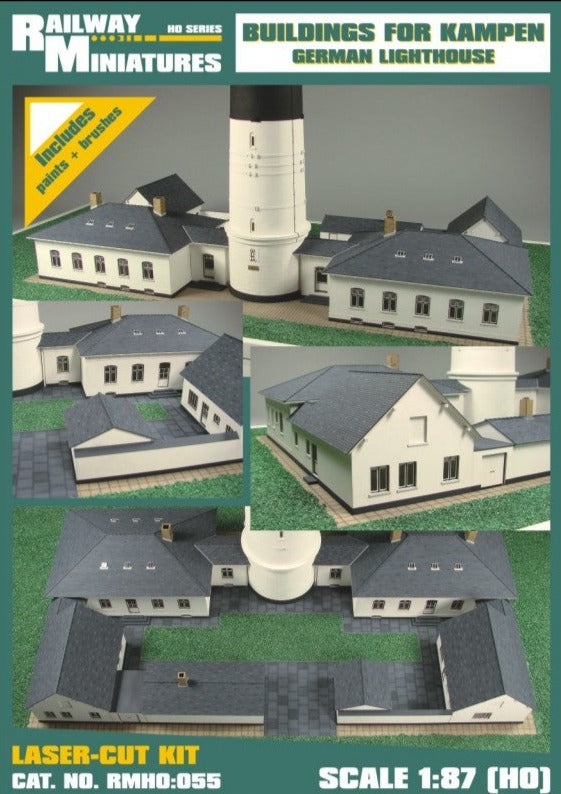 Buildings for Lighthouse Kampen Kit