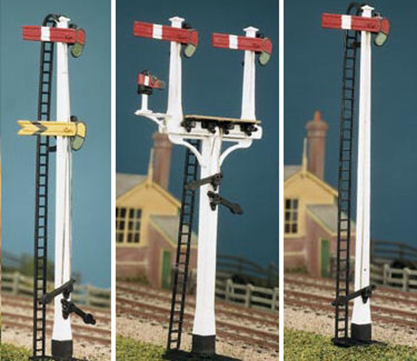 LNWR Square Post Advanced Construction Signal Kit