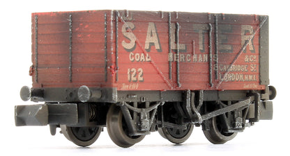 Custom Weathered A.J.Salter, London RCH 7 Plank Private Owner Wagon No.122