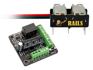 Rails Connect High Efficiency Under Board Stainless Steel DIGITAL Point Motor (Single Pack)