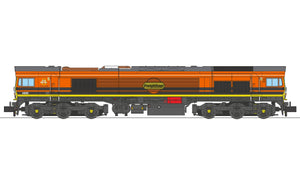 Class 59 59206 Freightliner livery John F Yeoman (DCC Sound)
